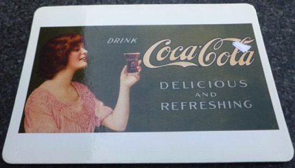 9320-1 € 2,50 coca cola kartonnen magneet 12,5x9cm
